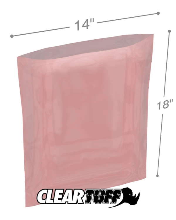 14 x 18 4 mil Antistatic Poly Bags 14x18 4mil Antistatic Poly Bags