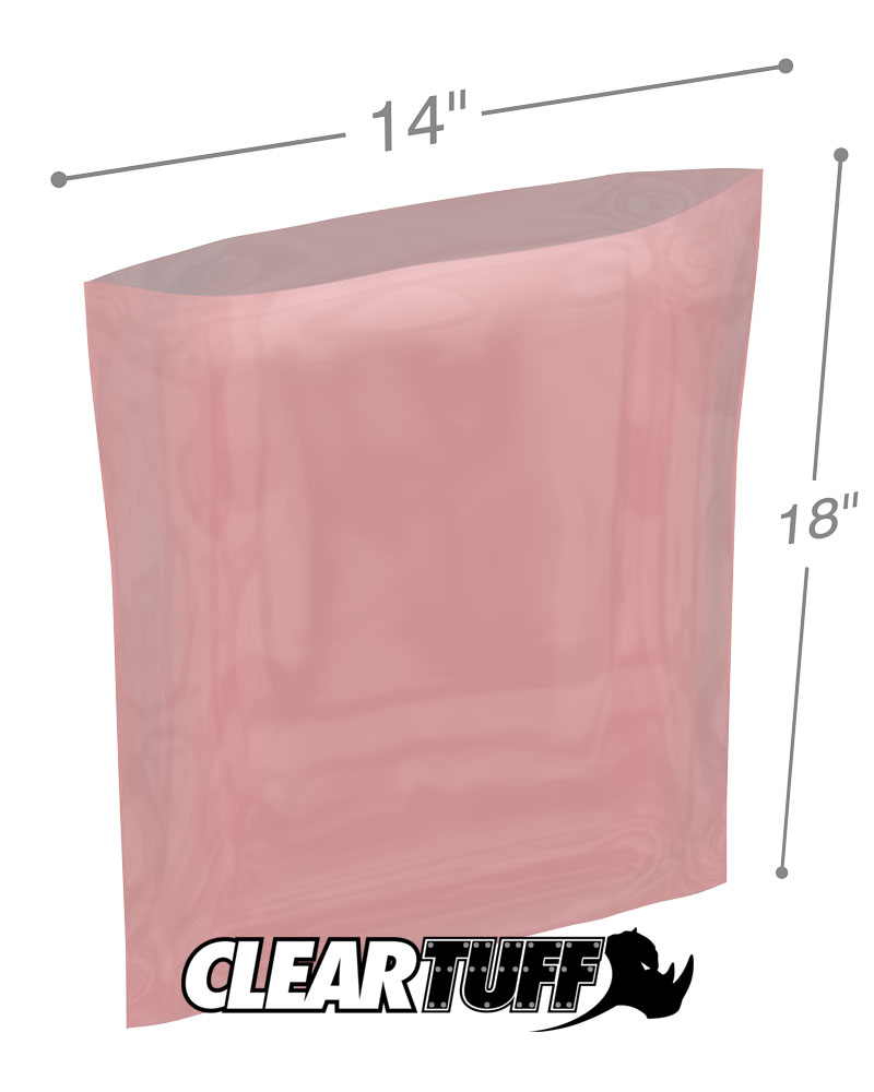 14x18 4mil Antistatic Poly Bags