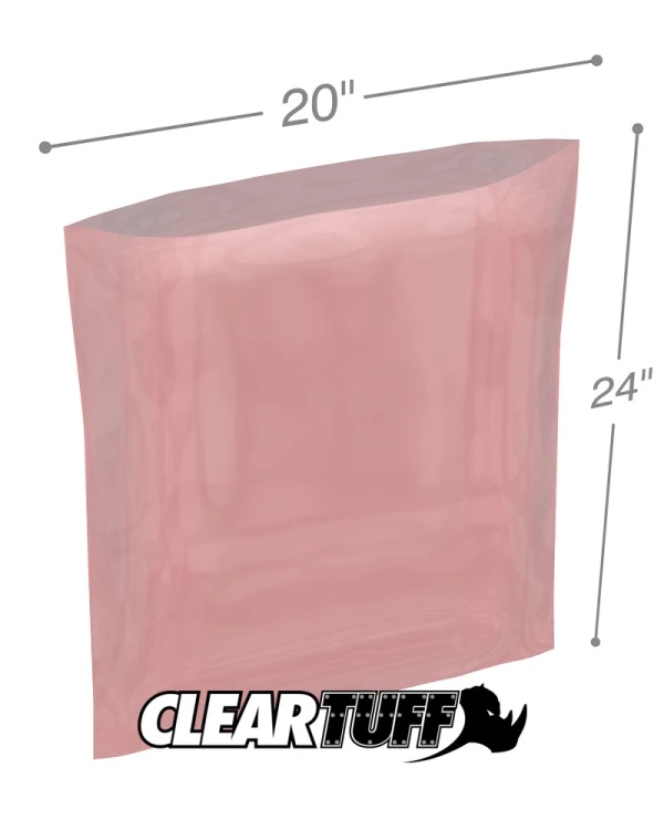 20 x 24 4 mil Antistatic Poly Bags 20x24 4mil Antistatic Poly Bags