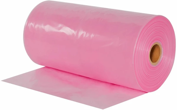 24 x 750 4 Mil Anti-Static Poly Tubing on Roll