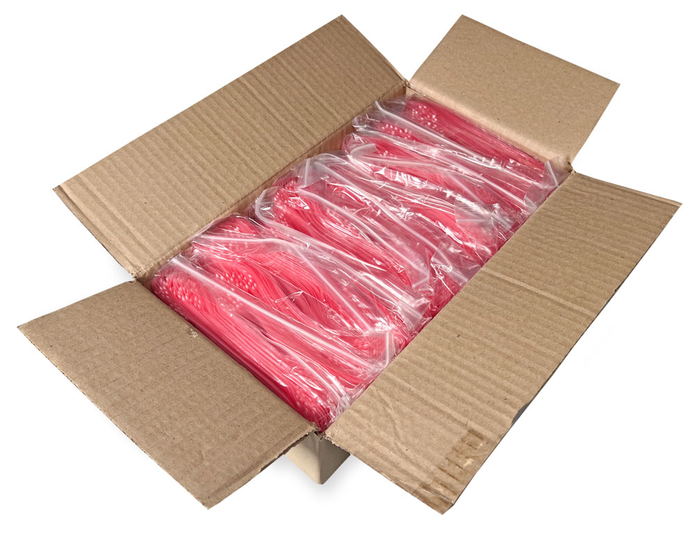 Cases of 3x5 4 Mil Pink Anti Static locking Bags