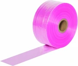 Pink 4 x 2150 2 Mil Anti-Static Poly Tubing on Roll