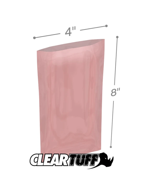 4 x 8 4 mil Antistatic Poly Bags 4x8 4mil Antistatic Poly Bags
