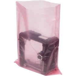 Pink 18" x 36" 6 mil Anti-Static Poly Bags