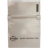Front of 2 x 2 Anti Tarnish Zip Lock Jewelry Bags