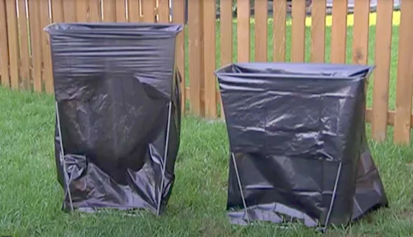 Bag Buddy Bag Holders - Home Pack Bag Buddy Bag Holders - Home Pack set up outside on a grass yard