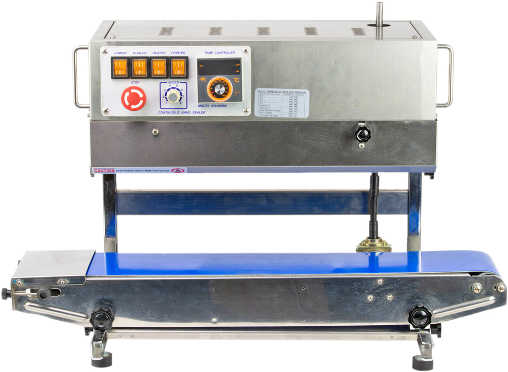 Vertical Band Sealer Front