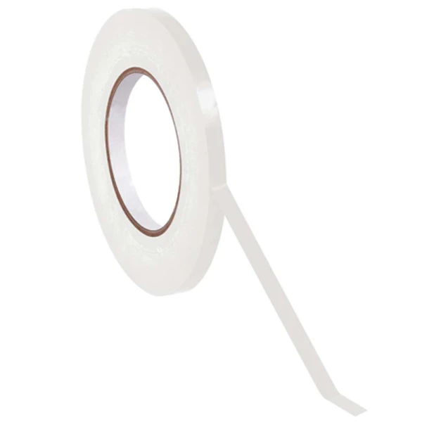 White 3/8" Bag Tape - Bulk White 3/8" Bag Tape - Bulk