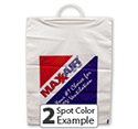 custom ridgid loop handle retail merchandise bags