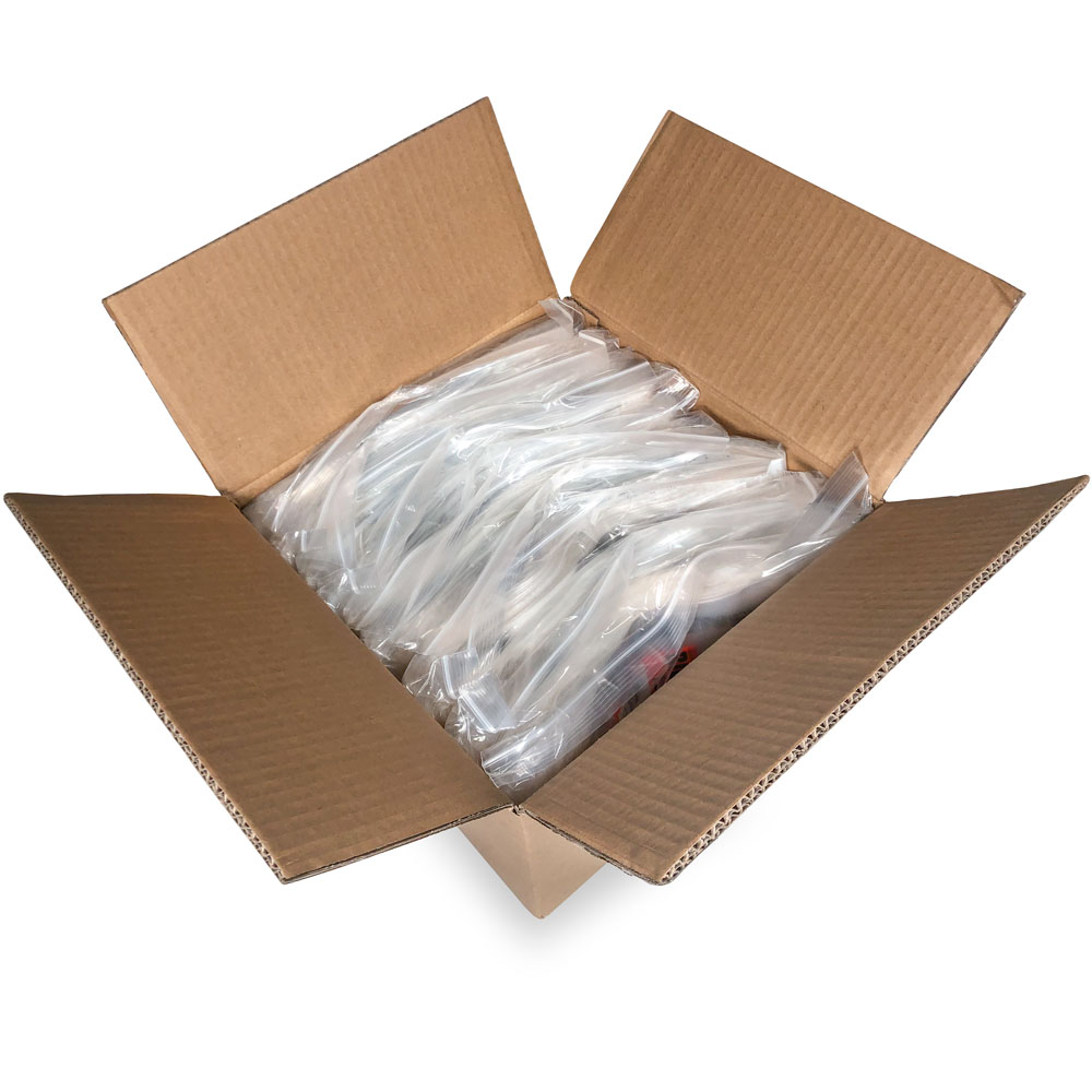 Case of 3 Wall 6 x 9 2 mil Specimen Shield Zipper Locking Pouch Bags