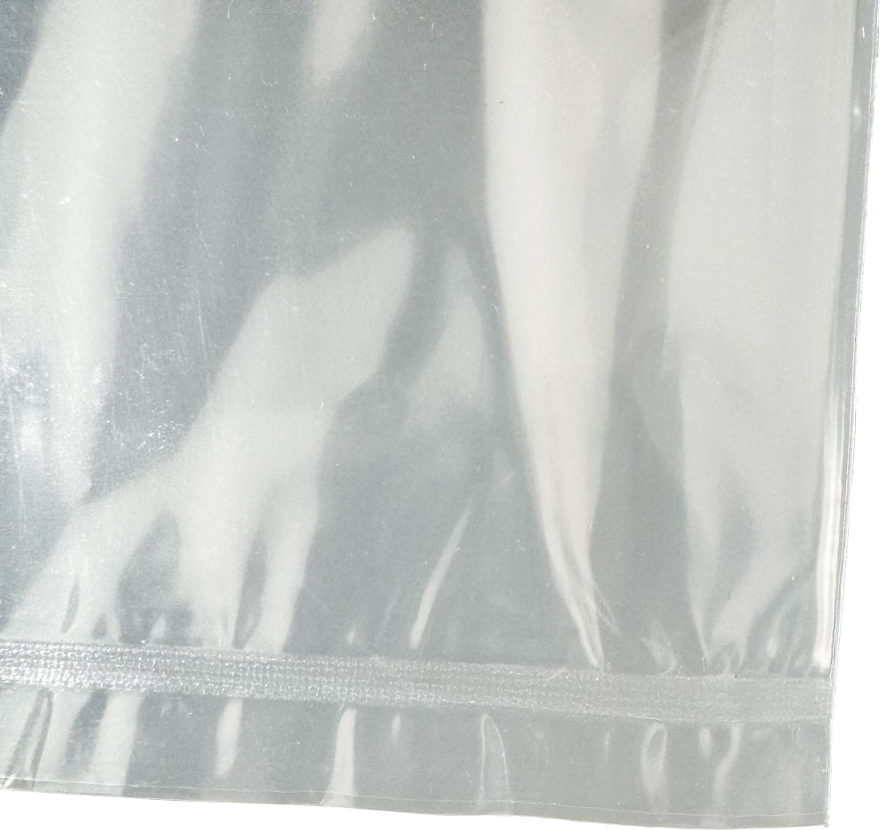 Bottom Seal of 6 x 9 2 Mil Specimen Shield Zipper Locking Pouch Bags