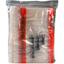 12x15 Specimen Shield Tear Pouch Bags Black and Orange Inner Pack