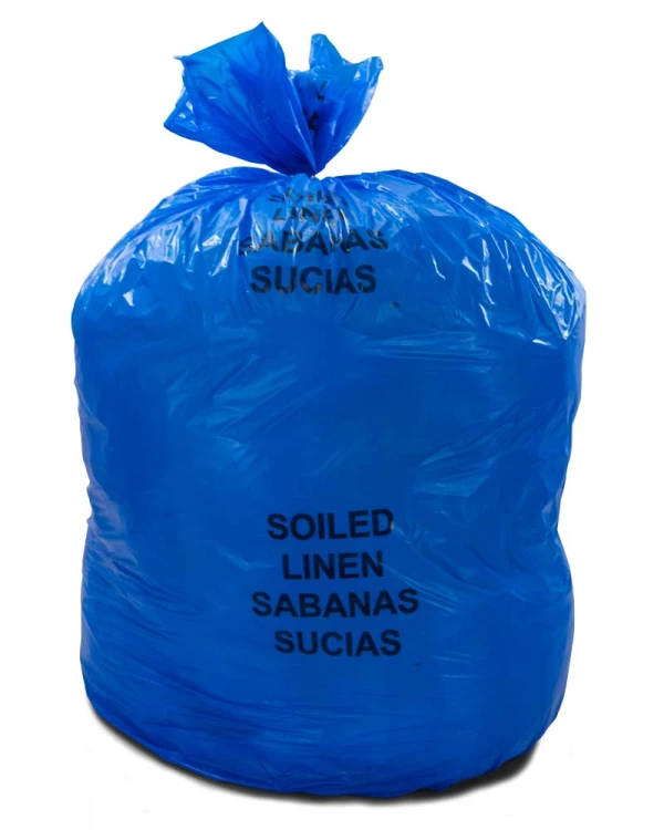 20-30 Gallon Yellow Infectious Linen Trash Bags - 1.3 Mil