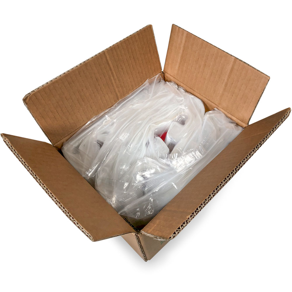 Case of 3 x 5 Biohazard Zipper Locking Bags