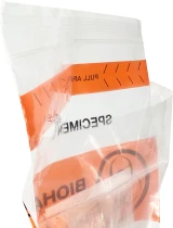 6x9 Specimen Shield Absorbent 2 Mil Biohazard Bags Document Pouch