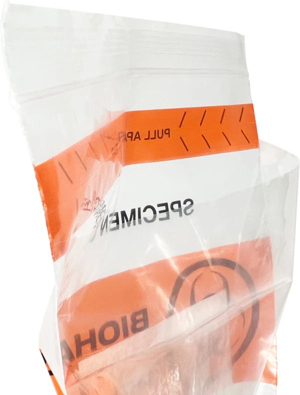 6" x 9" Absorbent Specimen Shield Biohazard Bags Document Pouch 6x9 Specimen Shield Absorbent 2 Mil Biohazard Bags Document Pouch