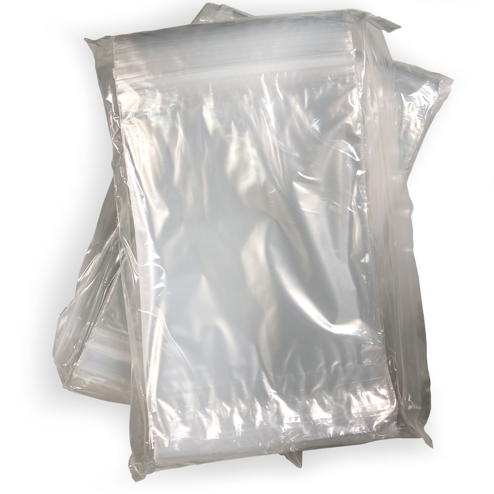 Innerpacks of 6 x 9 2 Mil Specimen Zipper Locking Clear Bags
