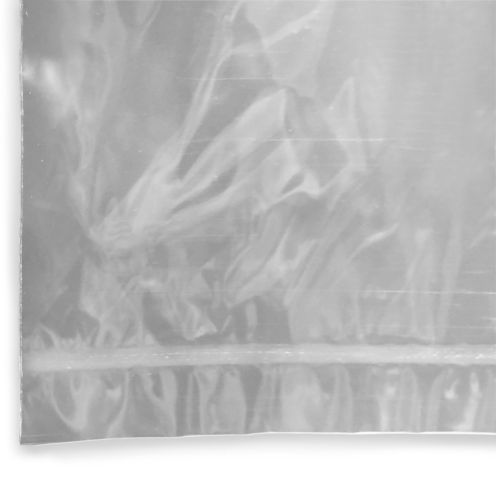 Close up of 6 x 9 Plain Specimen Lab Transport Zipper Locking Document Pouch Bags Bottom Seal