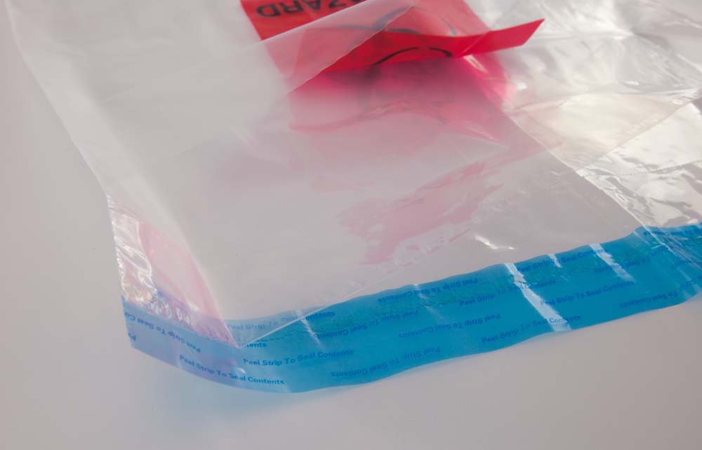 15x17 Specimen Shield Zipper Locking Transport Bags