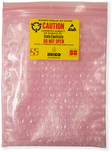 Pink Anti-Static Cushion Bags