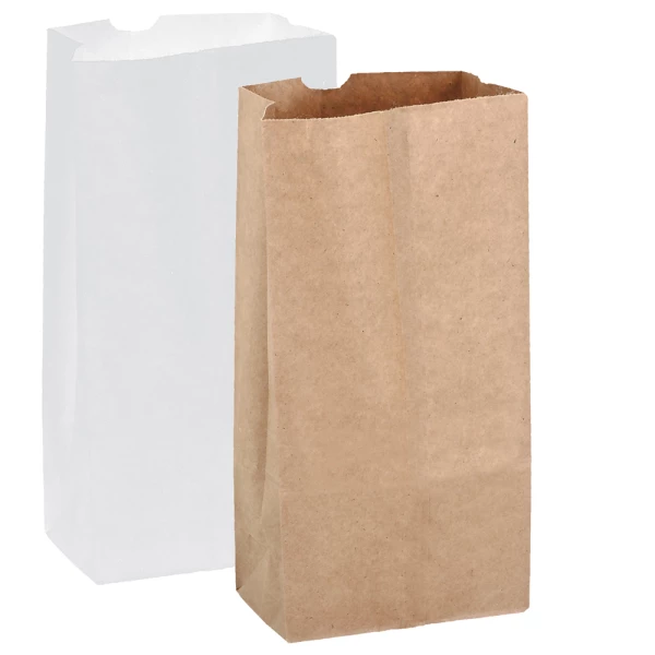 White and Brown Paper Bags