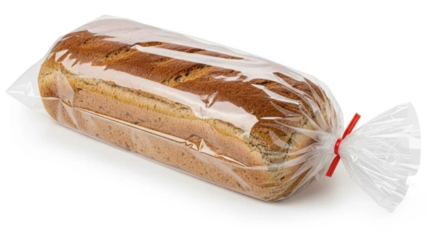 10 x 8 x 24 Gusseted .75 Mil Plastic Bakery Bread Bags