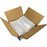 Case of 12 x 6 x 24 1 Mil Poly Bakery Bread Bags