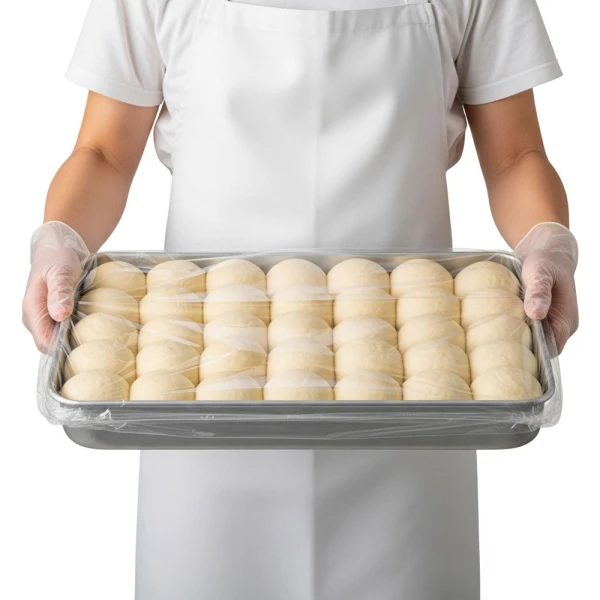 Plastic Bun Pan Bags 21 x 6 x 35 0.75 mil 21 x 6 x 35 0.75 mil Plastic Bun Pan Bags