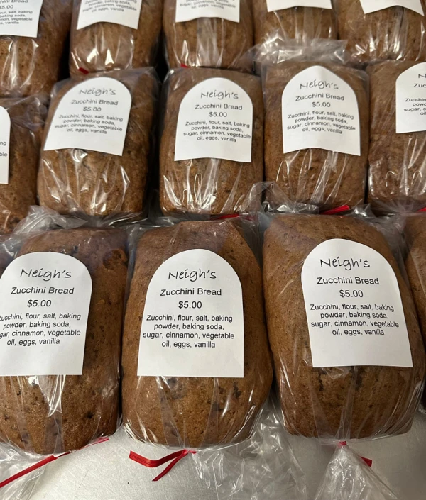 4 x 2 x 12 1 Mil Poly Bakery Bread Bags Zucchini Bread in 4 x 2 x 12 1 Mil Poly Bakery Bread Bags
