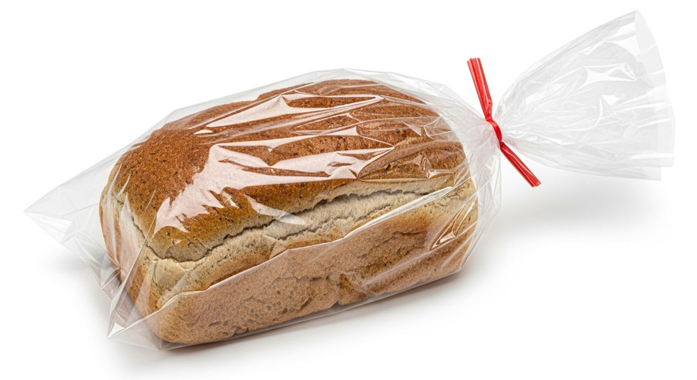 4 x 2 x 12 Gusseted .65 Mil Plastic Bakery Bread Bags