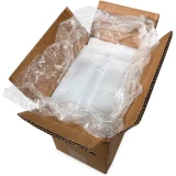 Case of 5 x 4 x 15 1 Mil  Poly Bakery Bread Bags