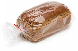 5.5" x 4.75" x 19" 1 Mil  Poly Bakery Bread Bags