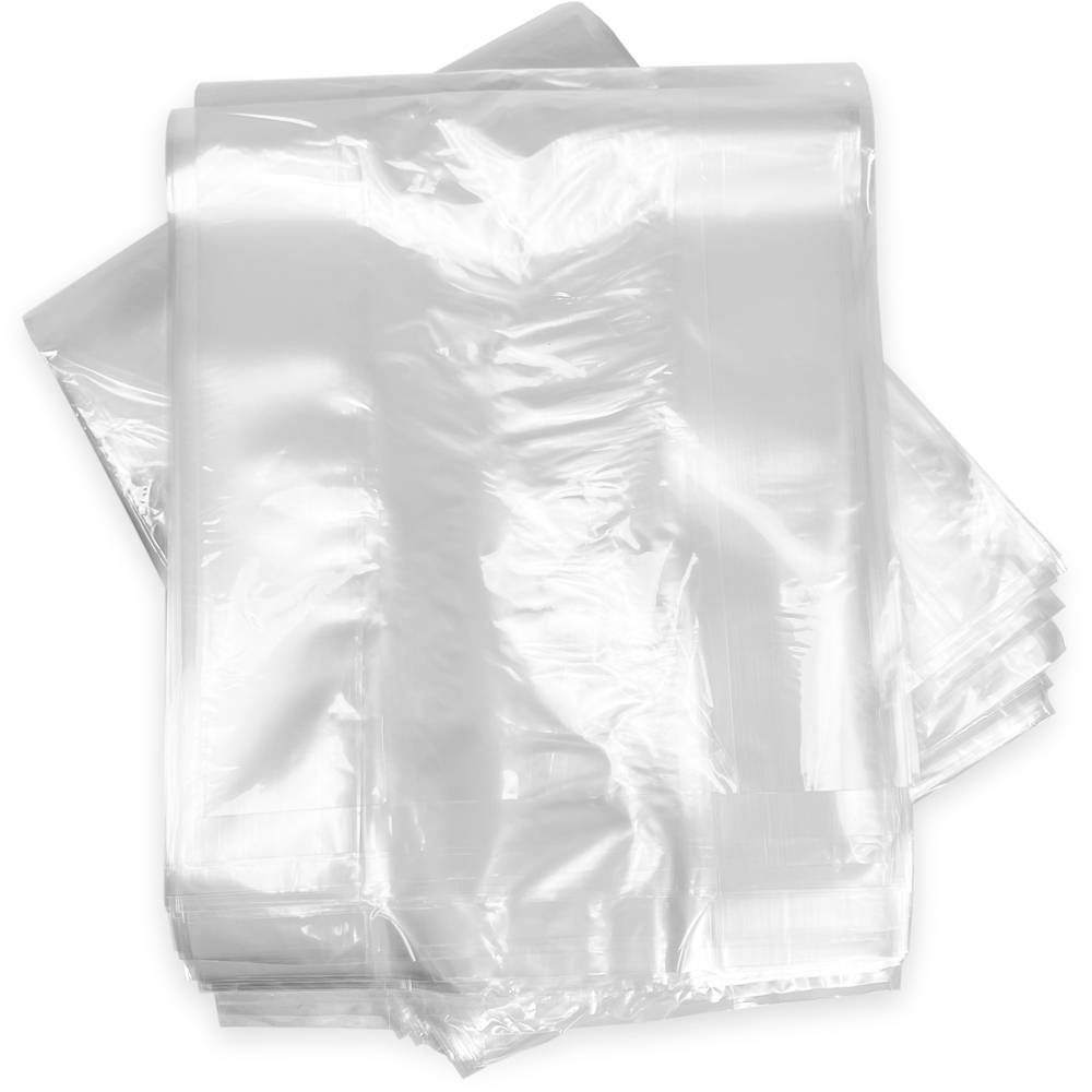 6" x 3" x 15" .65 Mil Plastic Bakery Bread Bags