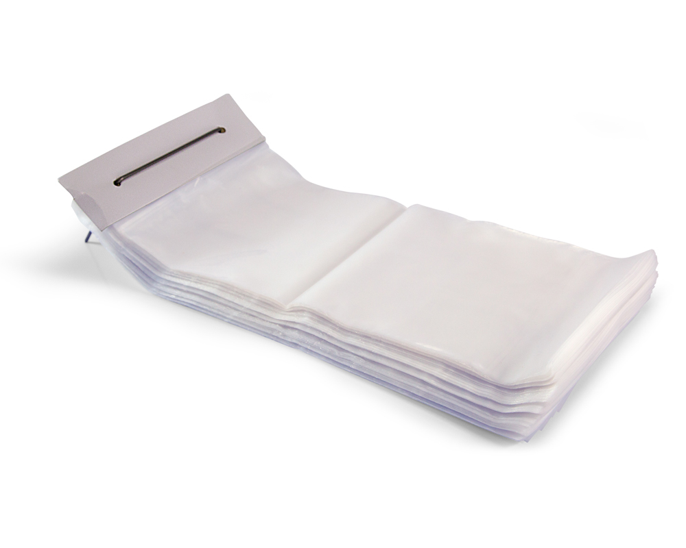 7.25 x 13.125 +2.5 in Lip Wicketed Bread Bag 1.25 Mil