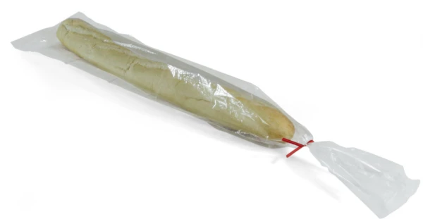 8 x 22 1 mil Polypropylene Bread Bags on Wicket 8 x 22 1 mil Polypropylene Bread Bags on Wicket