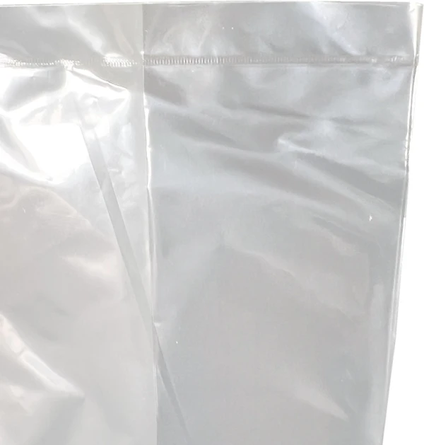 8 x 3 x 15 1 Mil Poly Bakery Bread Bags Bottom Seal Bottom Seal of 8 x 3 x 15 Gusseted 1 Mil Plastic Bakery Bread Bags