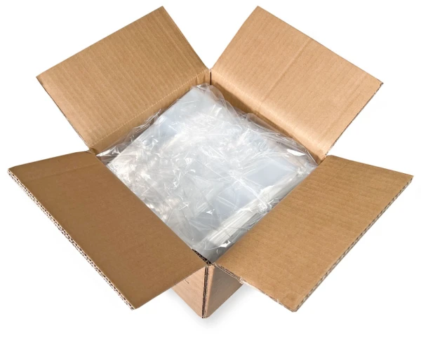 8 x 3 x 15 1 Mil Poly Bakery Bread Bags Case Case of 8 x 3 x 15 Gusseted 1 Mil Plastic Bakery Bread Bags
