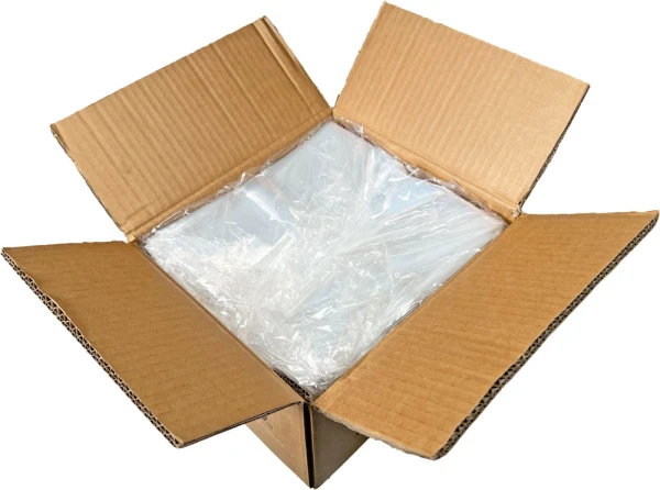 8x4x18 .65 Mil Poly Bakery Bread Bags 8x4x18 clear poly bags for bread