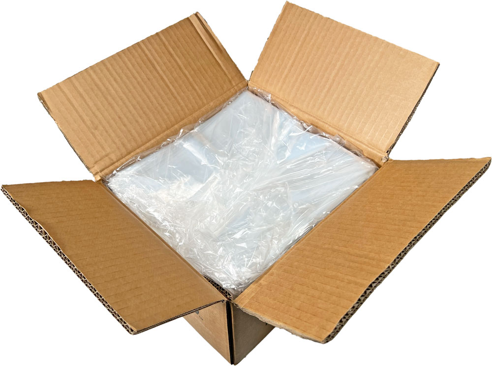 8x4x18 clear poly bags for bread