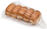 Wholesale 8 x 4 x 18 High Clarity Gusseted 1 Mil Plastic Bakery Bread Bags