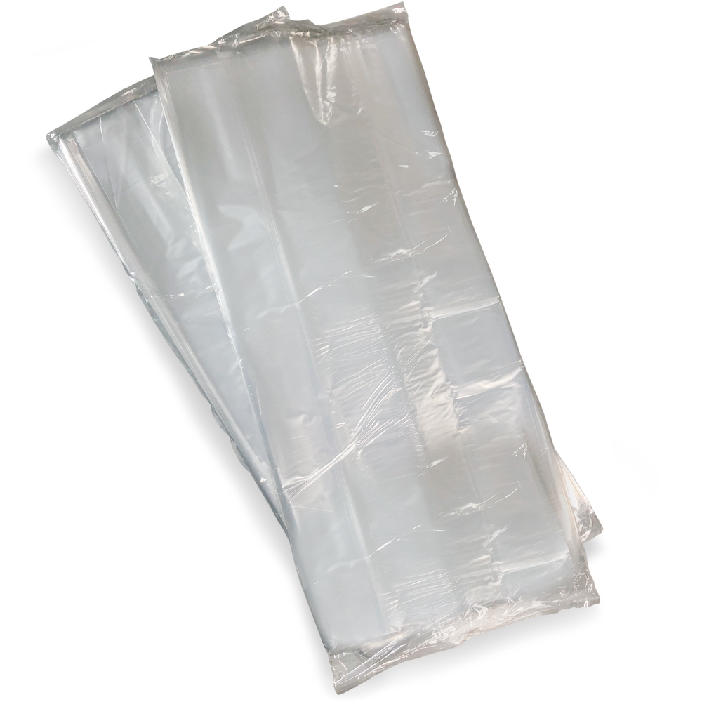8" x 4" x 18" 1 Mil Plastic Bakery Bread Bags