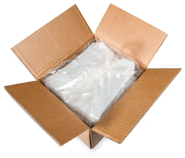 8x4x18 1 Mil Poly Bakery Bread Bags Case 8 x 4 x 18 Gusseted 1 Mil Plastic Bakery Bread Bags Case
