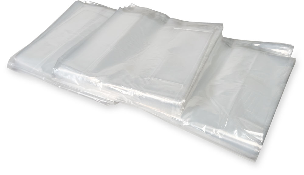 8 x 4 x 18 Gusseted 1 Mil Plastic Bakery Bread Bags Innerpacks