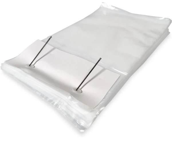 9.25 x 14.5 +2 lip Bread Bags on Wicket Back Back of 9.25 in x 14.5 in + 2 inch lip 1.25 Mil Bakery Bread Bags