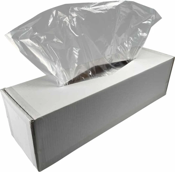 Plastic Bun Pan Bags 21 x 6 x 35 0.75 mil Self Dispensing Case 21 x 6 x 35 0.75 mil Plastic Bun Pan Bags Self Dispensing Case