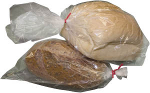 Wholesale 4x2x12 High Clarity Gusseted .65 Mil Plastic Bakery Bread Bags