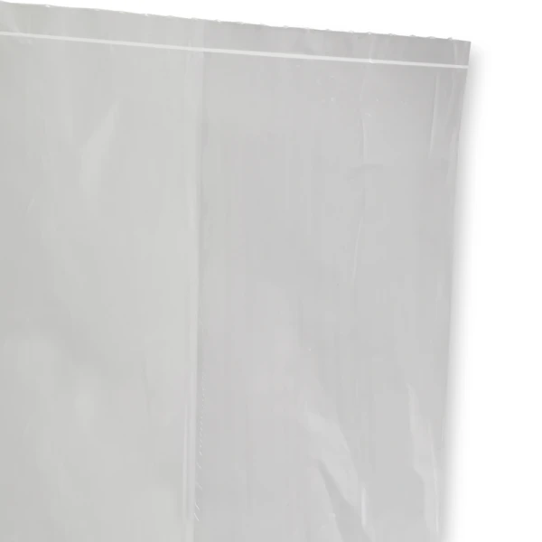 Plastic Bun Pan Bags 21 x 6 x 35 0.75 mil Bottom Seal Bottom Seal of 21 x 6 x 35 0.75 mil Plastic Bun Pan Bags