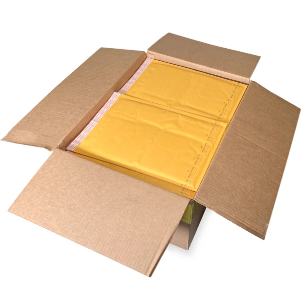10.5 x 16 (#5) Self Seal Kraft Bubble Lined Mailers Case Case of 10.5 x 16 Mailing Envelopes