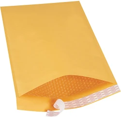 12.5" x 19" (#6) Self Seal Kraft Bubble Lined Mailers
