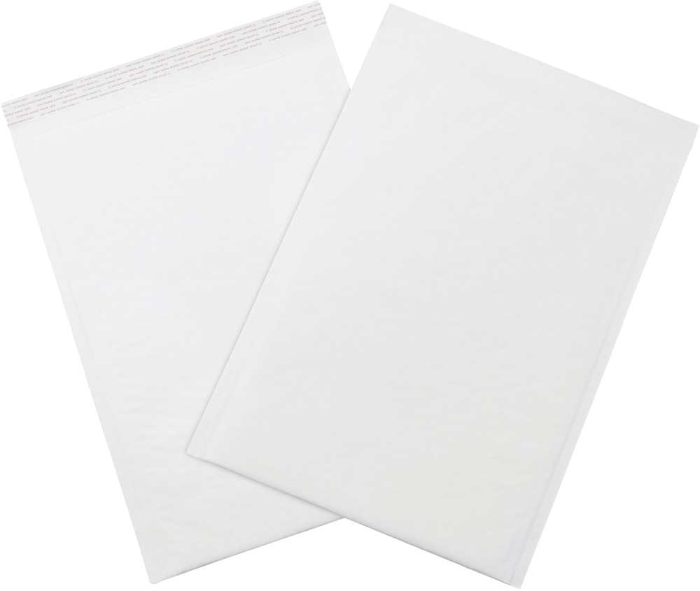 14.25x20 White Bubble Mailing Envelopes 25/Case